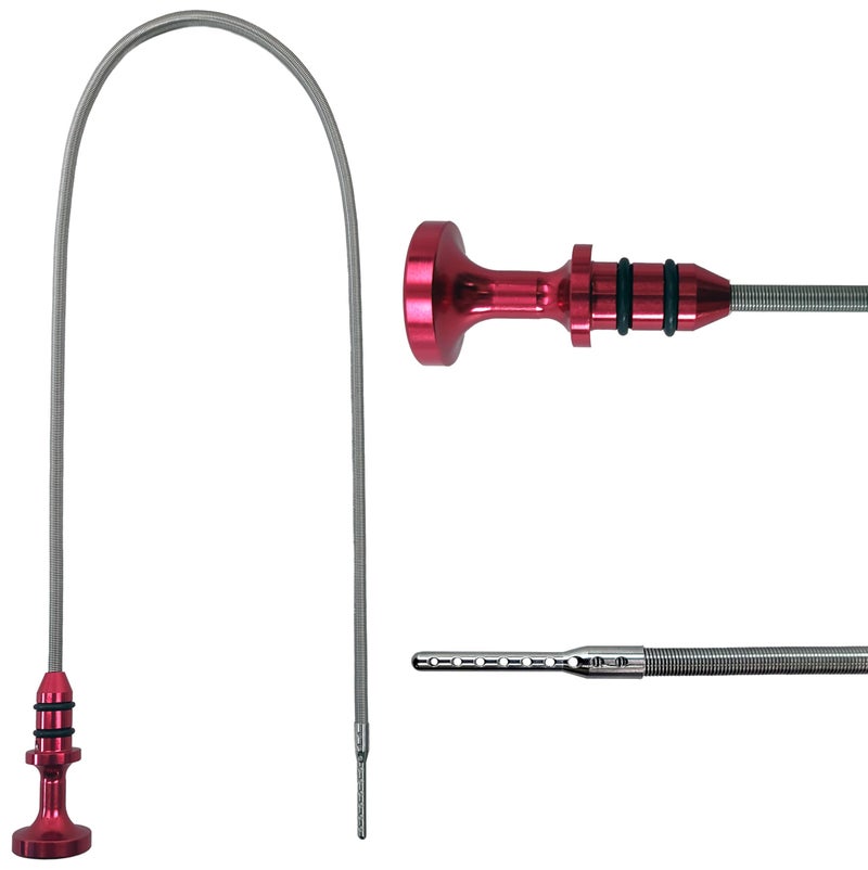 APSG Engine Oil Dipstick | FLEXIBLE NO STICKING/BREAKING | Billet Aluminum Handle | Compatible with MINI Cooper | 2007-13 Hardtop + S | 2008-14-Club | 2009-15 Conv | Paceman Roadster Countryman - Image 2